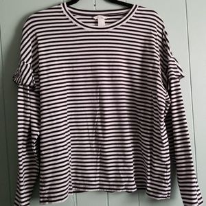 Striped h&m sweater